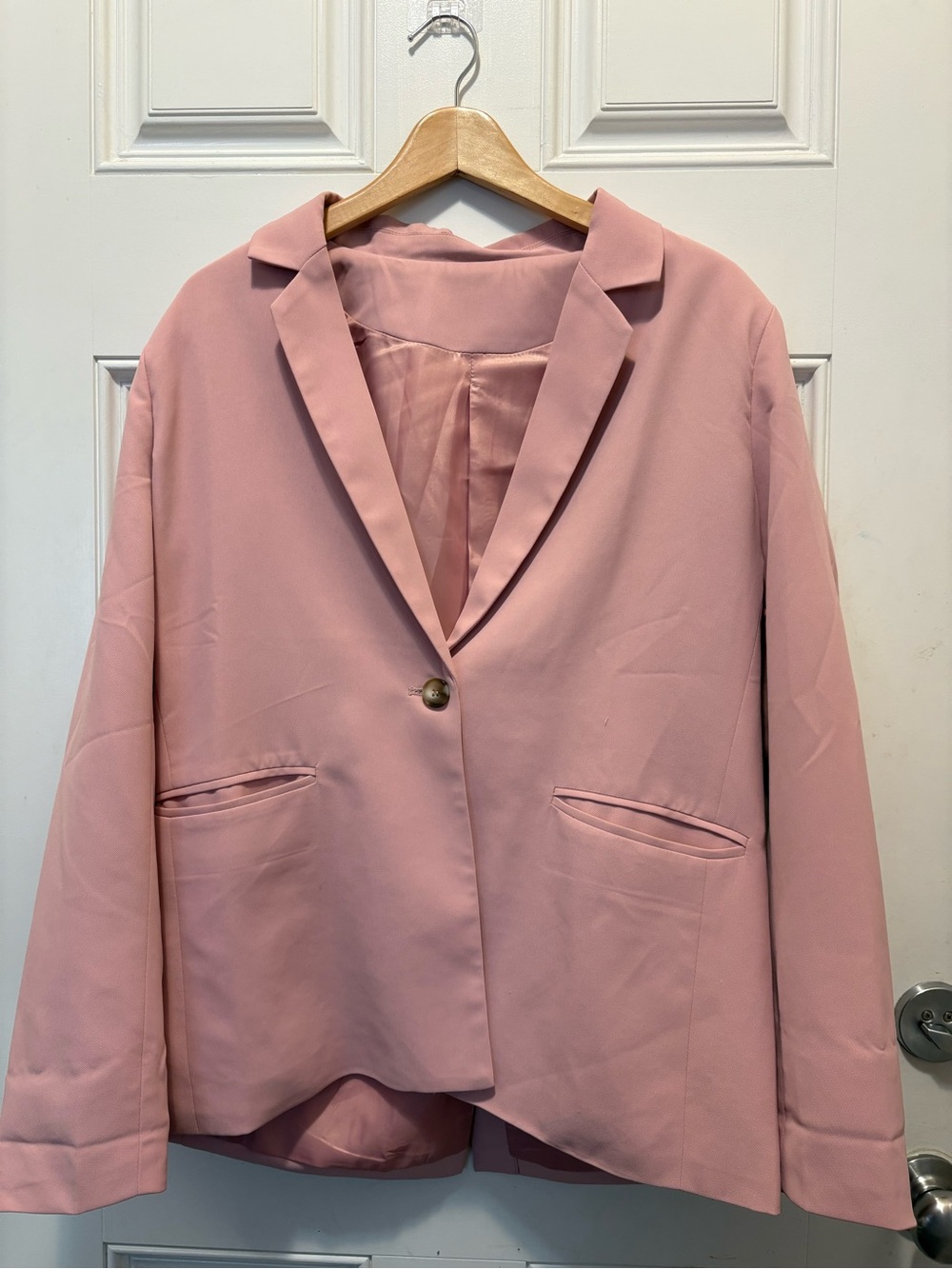 Womens Pink Blazer